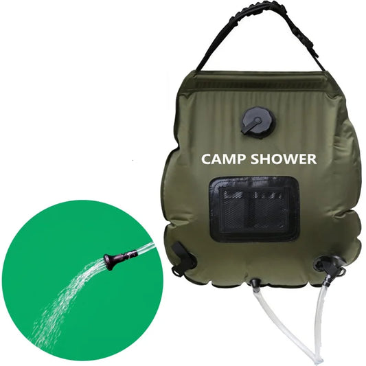 Lohascamping Bolsa De Ducha De Campamento, Bolsa De Ducha Solar, Ducha De Campamento De 20L, Ducha De Campamento, Ducha De Campamento, Bolsa Solar Al Aire Libre, Bolsa Solar, Bolsa De Agua, Bolsa De Ducha De Baño, Duch